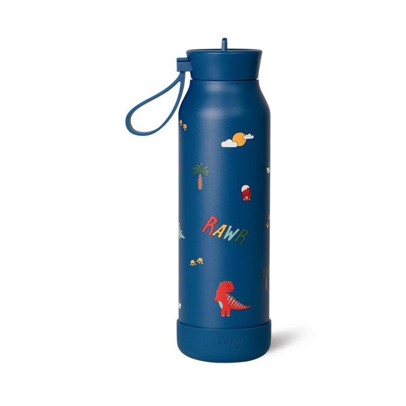 Citron Thermische Drinkfles 500ml | Dino