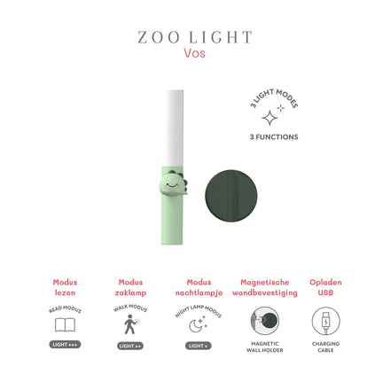 The Zoofamily Zoo Light Zaklamp | Dino