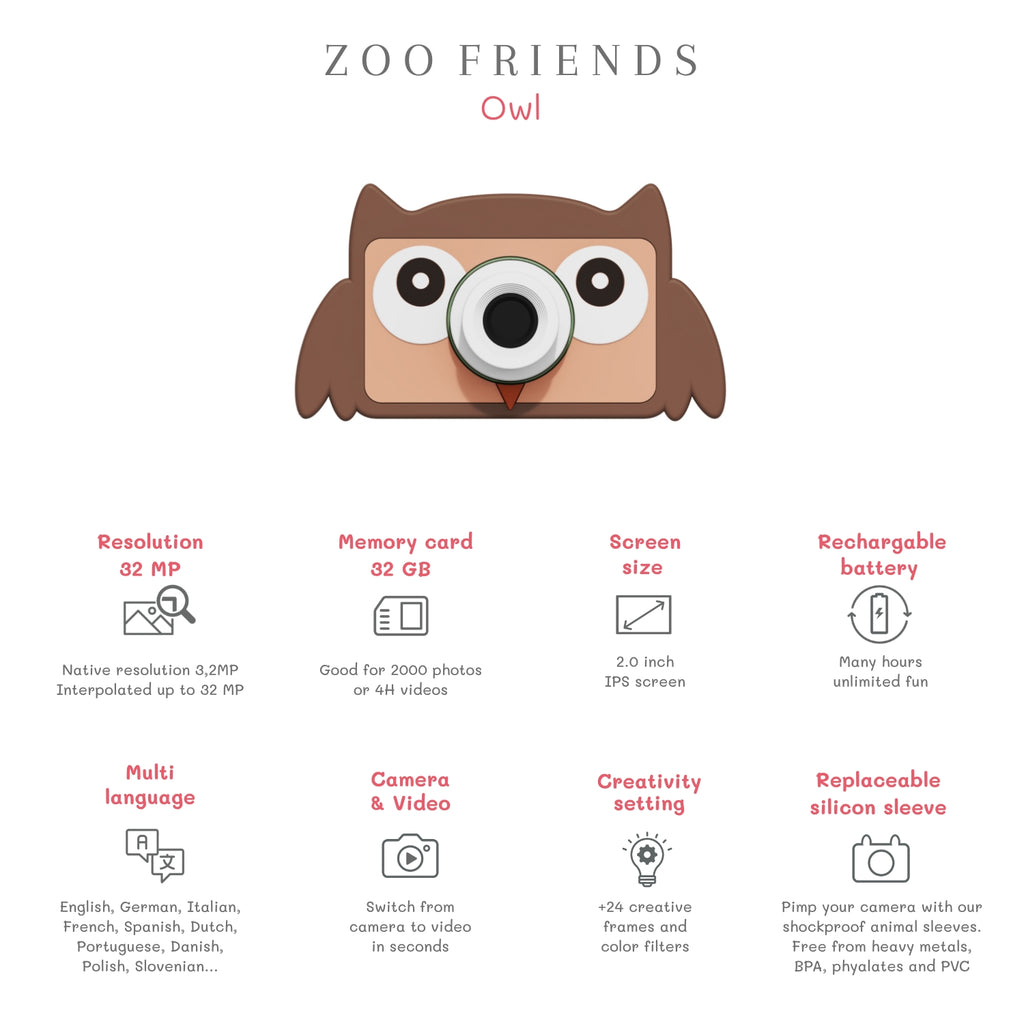 The Zoofamily Zoo friends | owl
