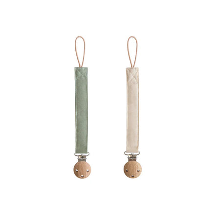 Mushie Speenkoord 2st | Olive/Shifting Sand