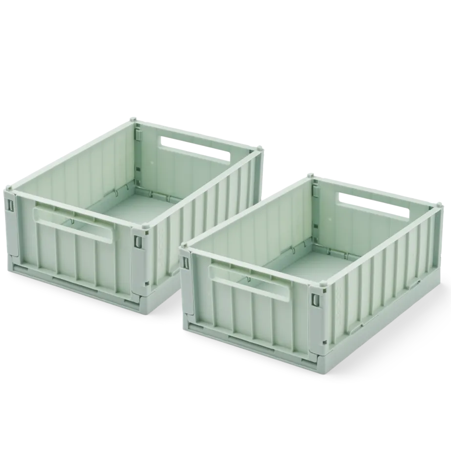 * Liewood Weston Storage Box S 2-Pack | Peppermint