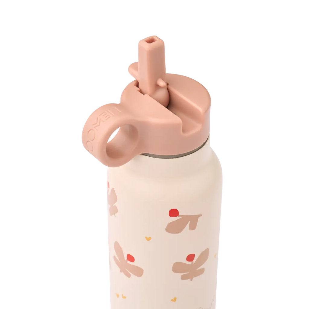Liewood Falk Drinkfles 350ml | Butterfly / Apple Blossom