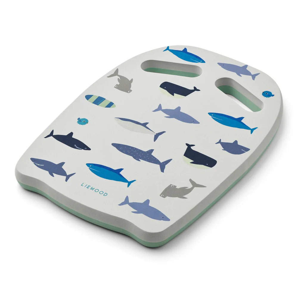 Liewood Hayden Zwemplankje | Shark / Dove Blue