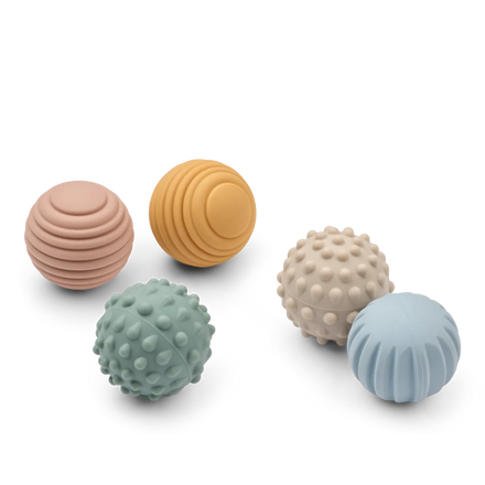 Liewood Dorian Sensorische Ballen | Beach Blue / Multi Mix