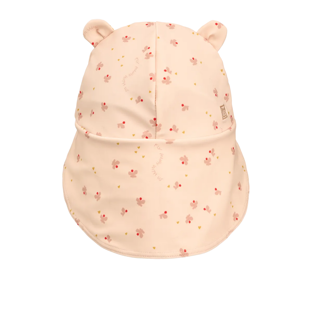 Liewood Senia UV Zonnehoedje Met Oortjes | Mini Butterfly | Apple Blossom