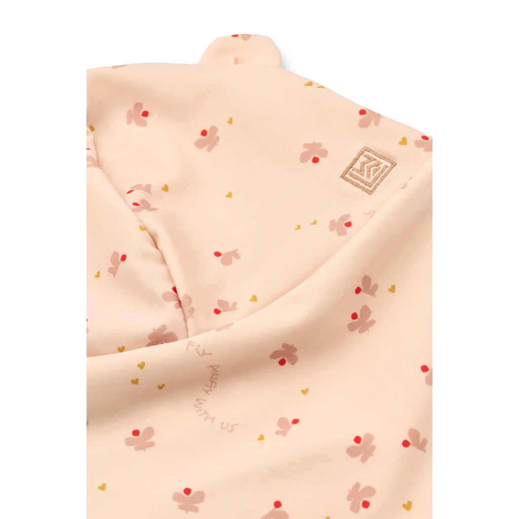 Liewood Senia UV Zonnehoedje Met Oortjes | Mini Butterfly | Apple Blossom