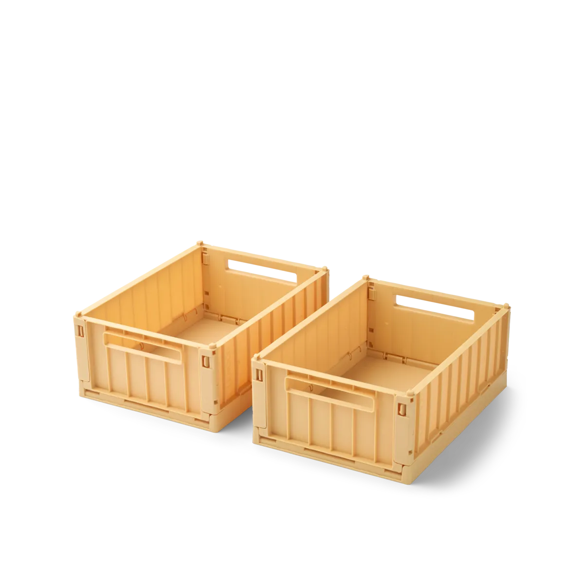 Liewood Weston Storage Box S 2-Pack | Lemon Yellow