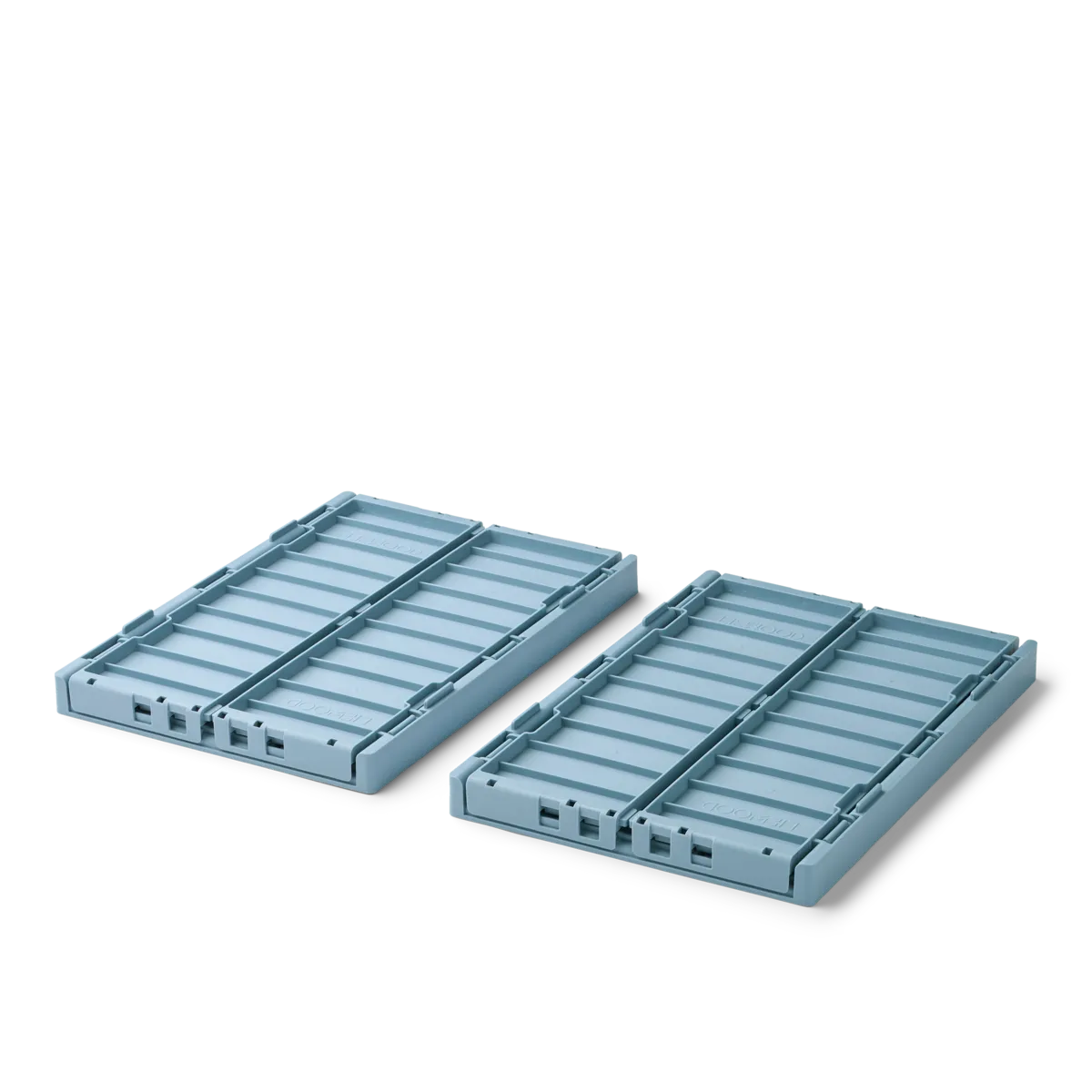 Liewood Weston Storage Box M 2-Pack | Beach Blue