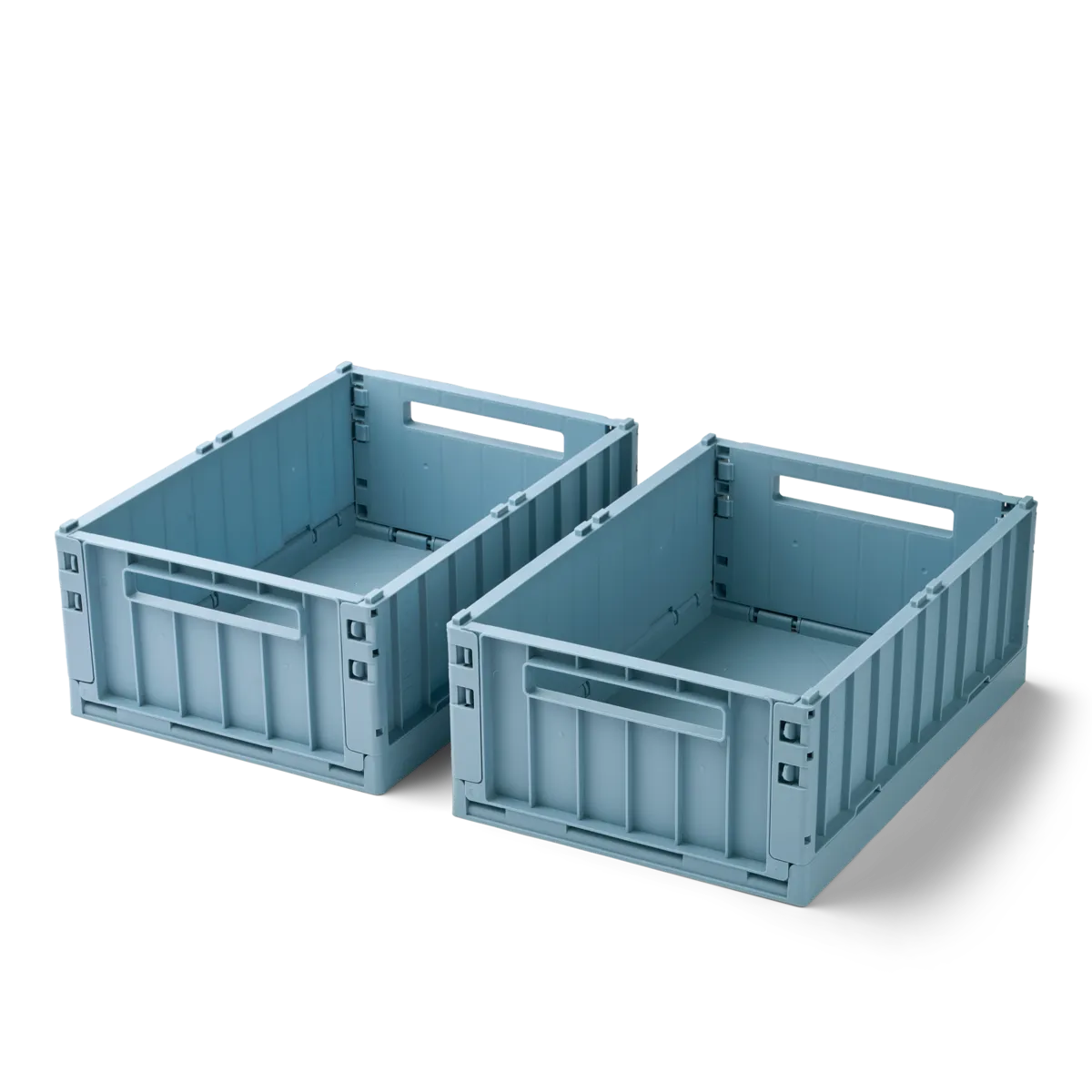 Liewood Weston Storage Box M 2-Pack | Beach Blue