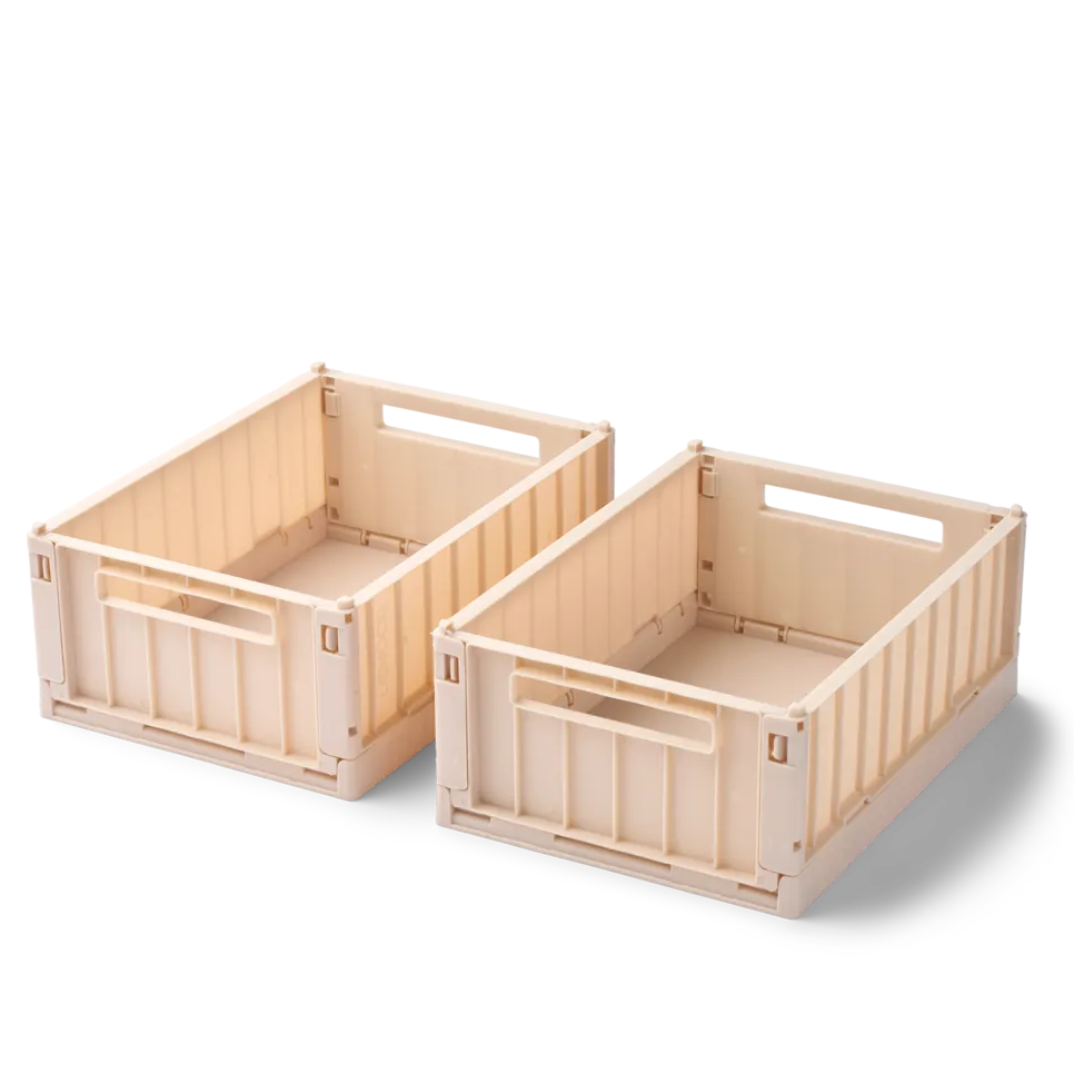 * Liewood Weston Storage Box S 2-Pack | Apple Blossom