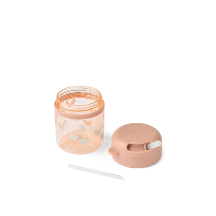 Liewood Pavia Tritan Drinkbeker Met Rietje 280ml | Sweethearts / Pale Tuscany