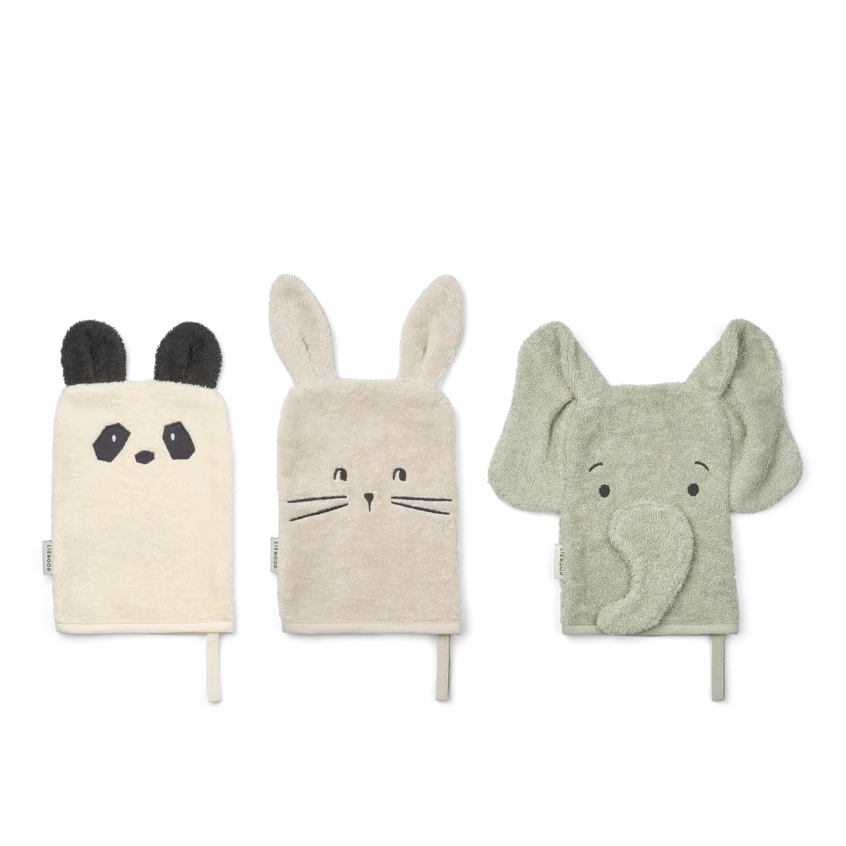 Liewood Sylvester Washandjes 3st | Dove Blue Mix