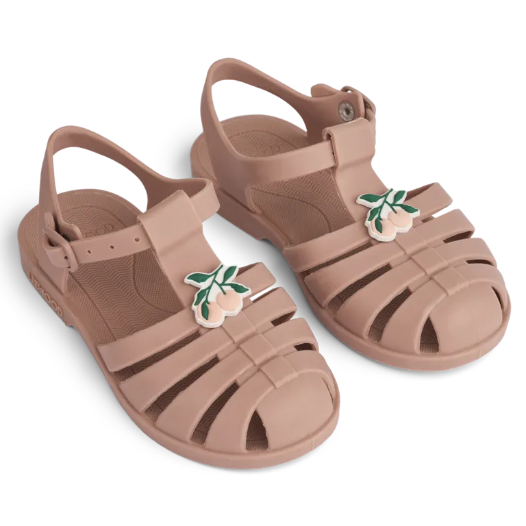 Liewood Bre Sandalen Charm | Peach / Dark Rose
