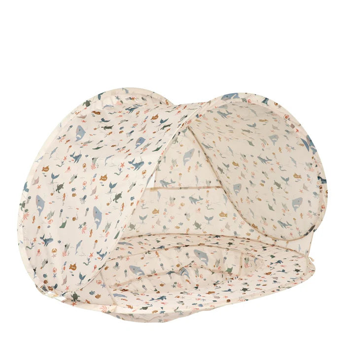 Liewood Everett UV Pop Up Tent Met Peuterbad | Sea Creature / Sandy