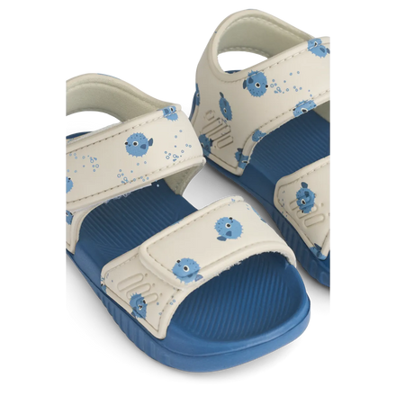 Liewood Blumer Sandalen | Pufferfish / Sandy