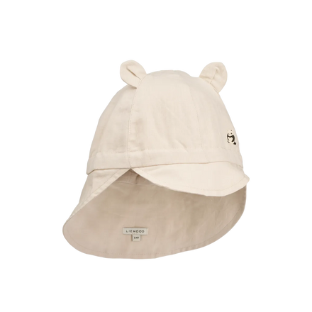 Liewood Omkeerbaar Zonnehoedje Met Oortjes | Panda / Sandy