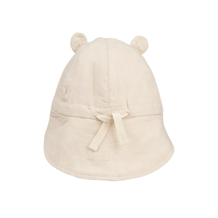 Liewood Omkeerbaar Zonnehoedje Met Oortjes | Panda / Sandy