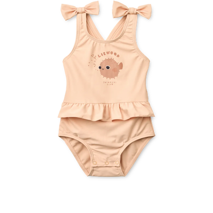 Liewood Amara UV Baby Badpak | Apple Blossom