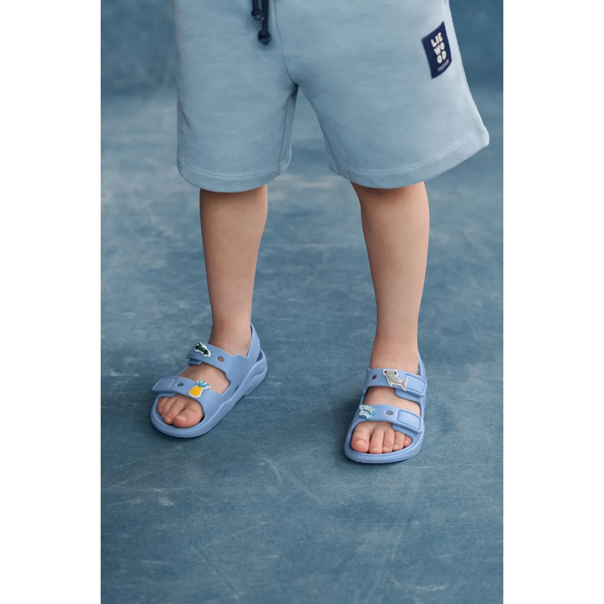 Liewood Lilo Sandalen Met Charms | Beach Blue