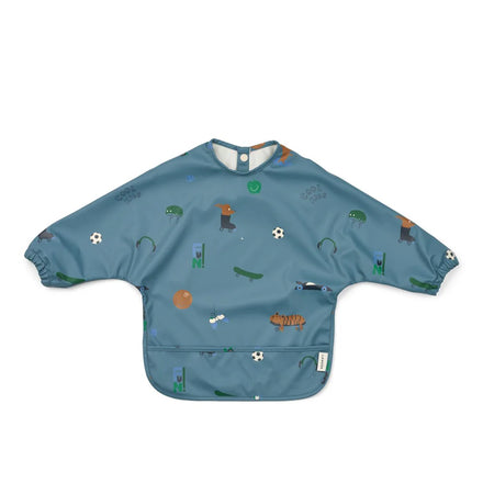 Liewood Merle Printed Slab Met Mouwen | Fun / Beach Blue