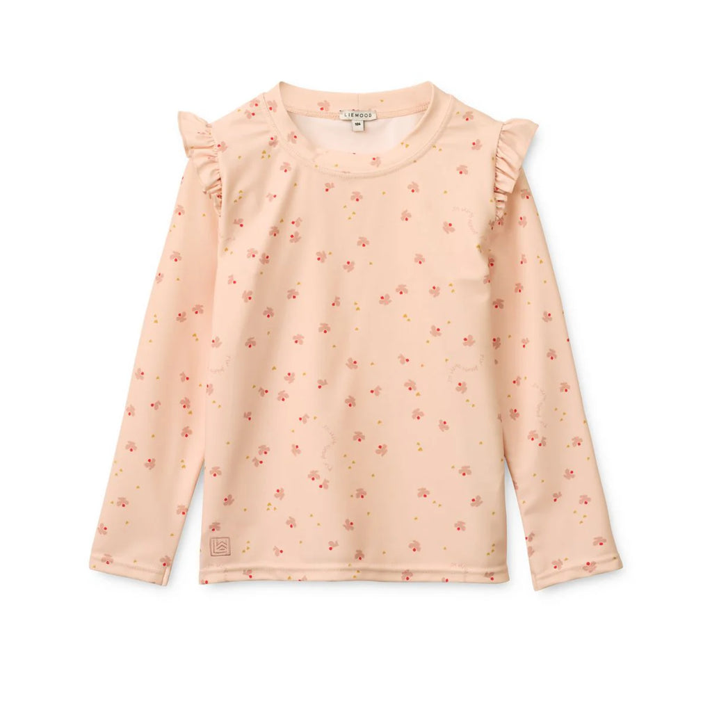 Liewood Tenley Zwem t-shirt | Mini Butterfly / Apple Blossom