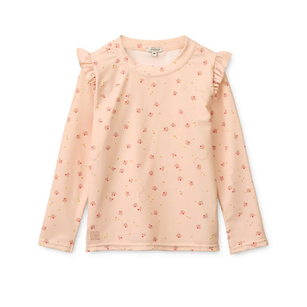 Liewood Tenley Zwem t-shirt | Mini Butterfly / Apple Blossom