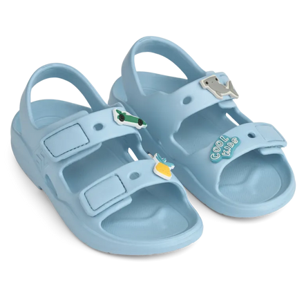 Liewood Lilo Sandalen Met Charms | Beach Blue
