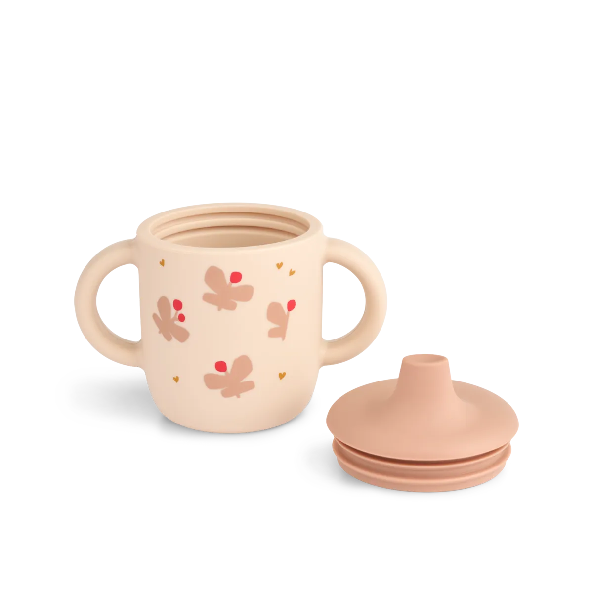 Liewood Neil Sippy Cup | Butterfly / Apple Blossom