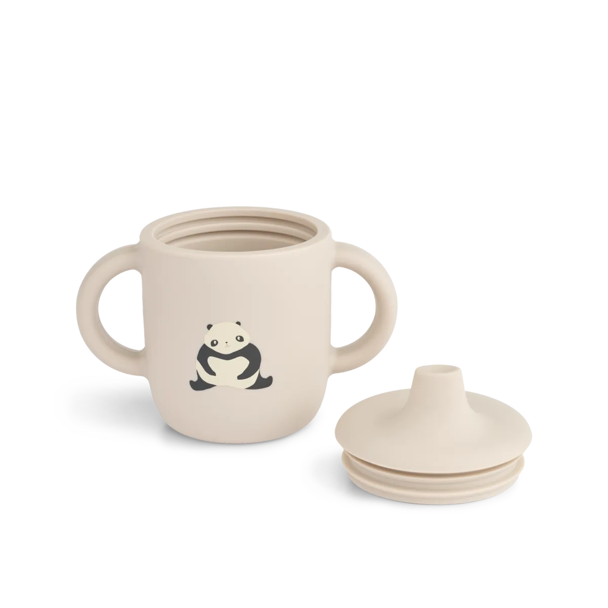 Liewood Neil Sippy Cup | Panda / Sandy