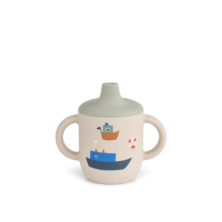 Liewood Neil Sippy Cup | Sailing / Sandy