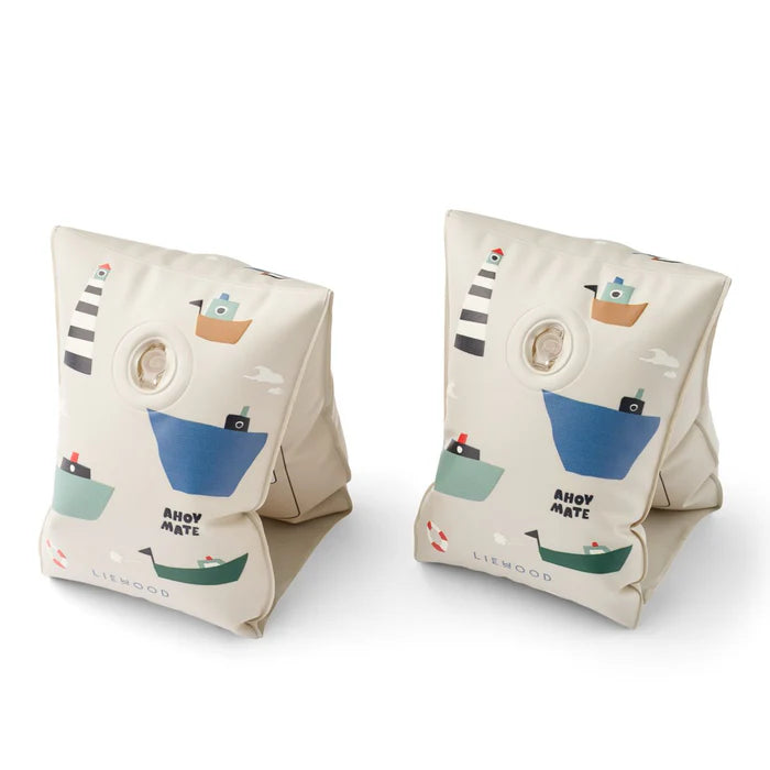 Liewood Shirley Printed Zwembanden 2-pack | Sailing / Sandy