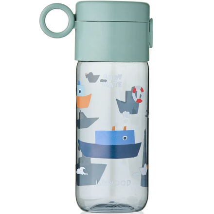 Liewood Clemence Tritan Drinkfles 350ml | Sailing / Classic Navy