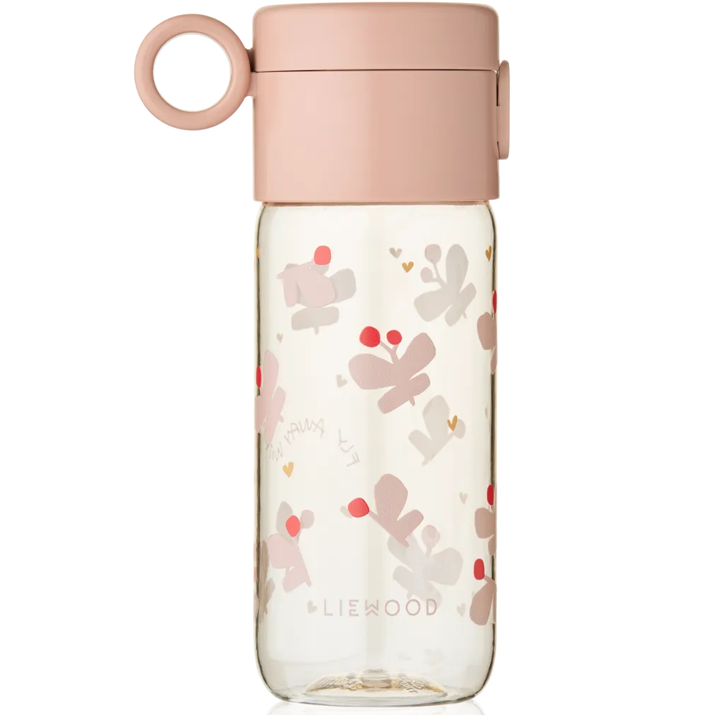 Liewood Clemence Tritan Drinkfles 350ml | Butterfly / Apple Blossom