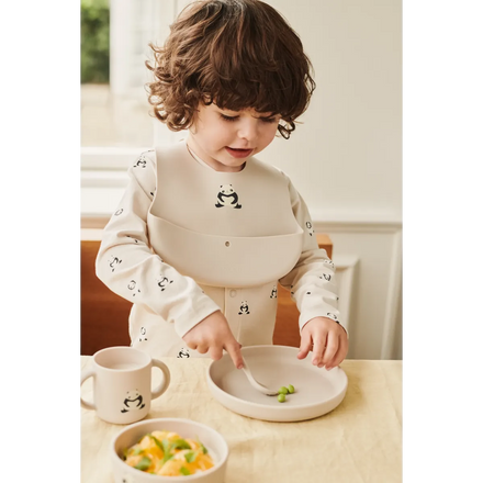 Liewood Vivi Printed Eetset | Panda / Sandy