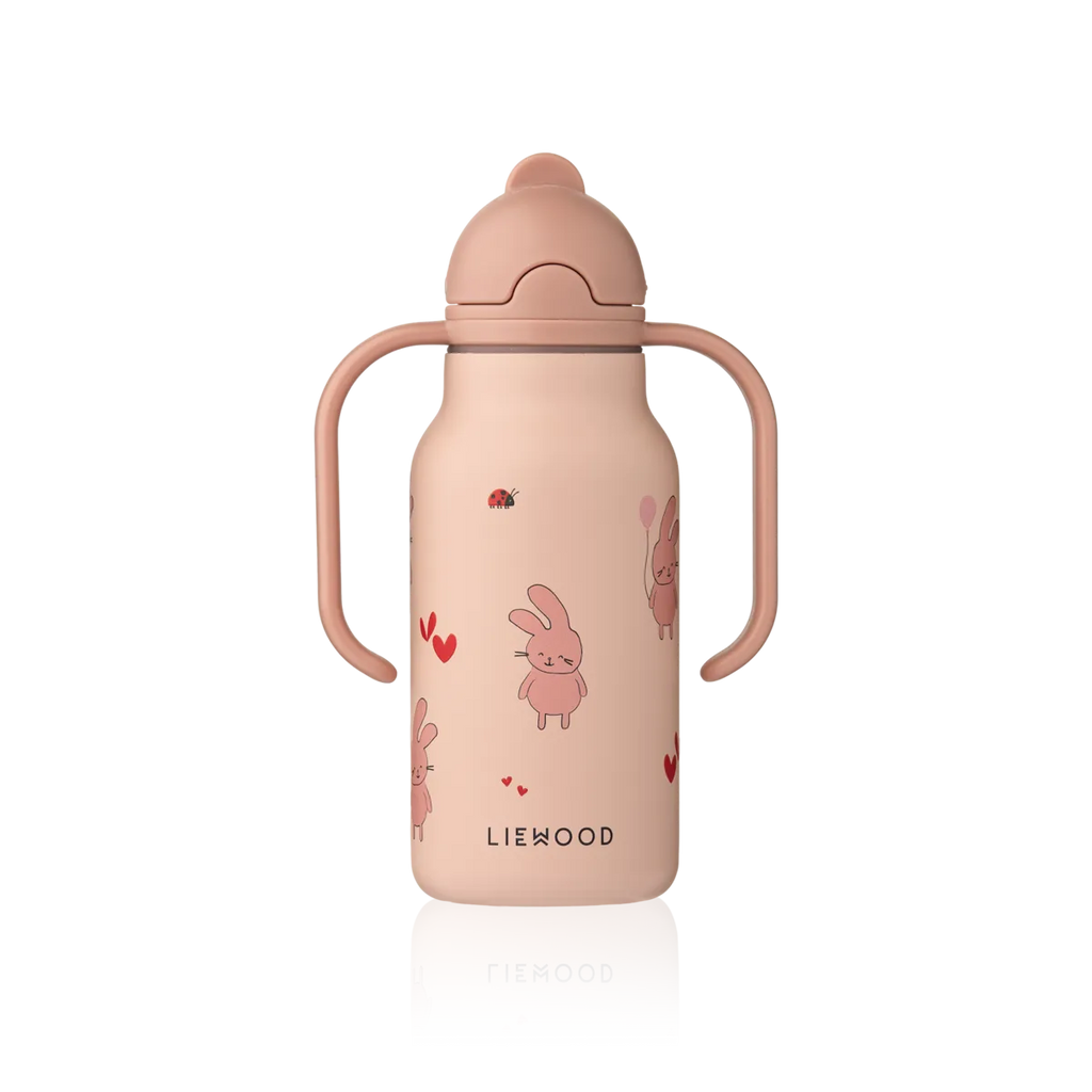 Liewood Kimmie RVS Drinkfles 250ml | Wild child / Rosey
