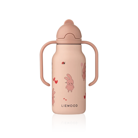 Liewood Kimmie RVS Drinkfles 250ml | Wild child / Rosey