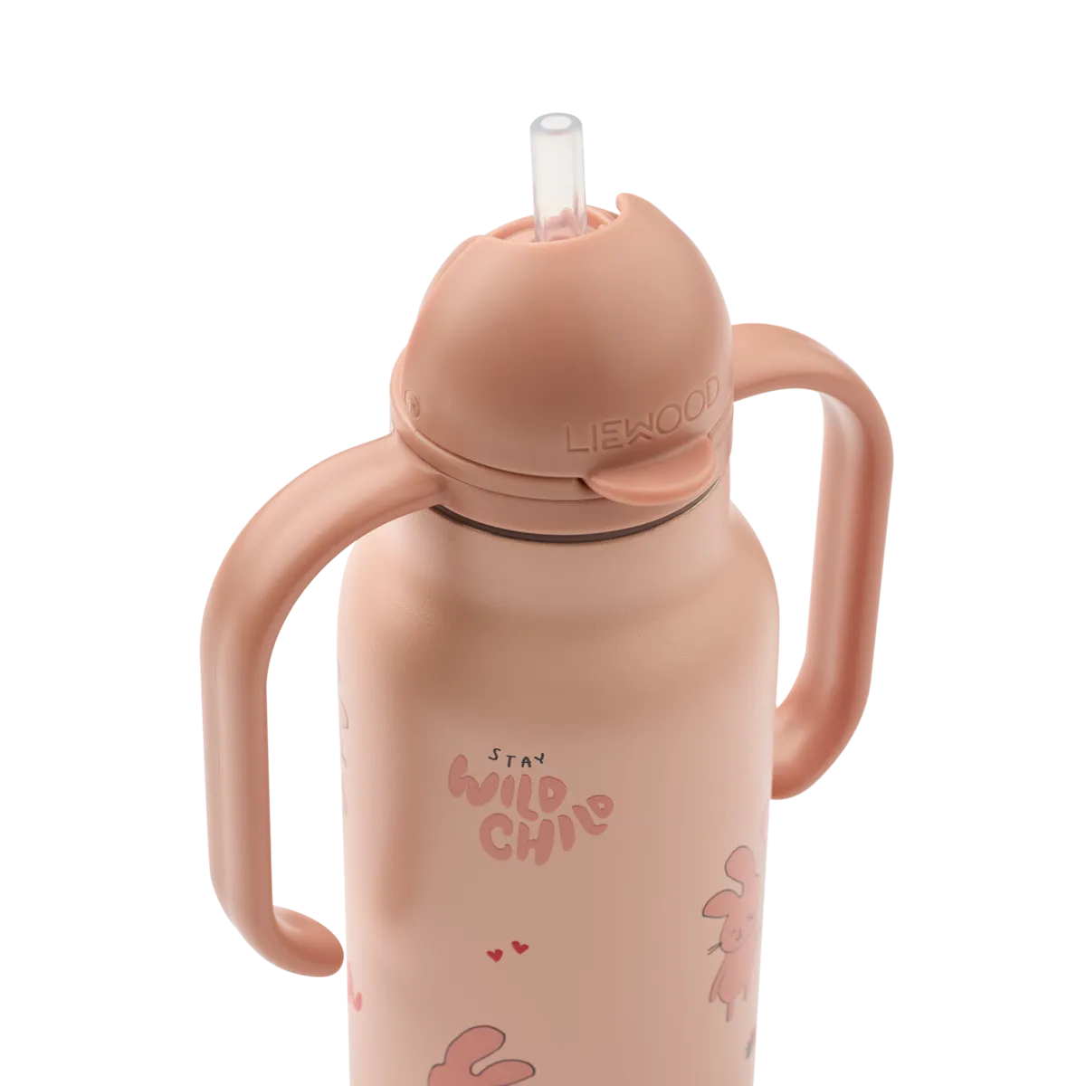 Liewood Kimmie RVS Drinkfles 250ml | Wild child / Rosey