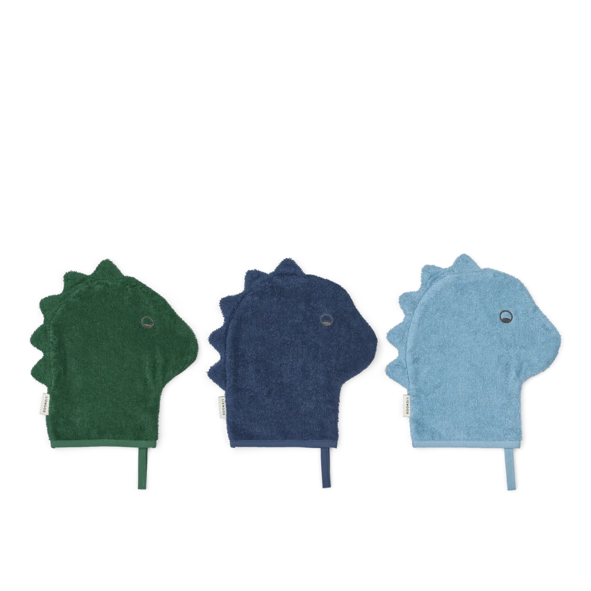 Liewood Sylvester Washandjes 3st | Beach blue mix