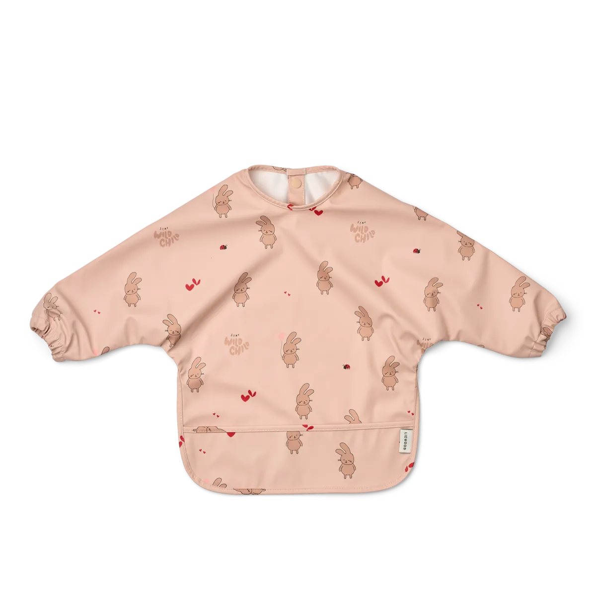 Liewood Merle Afwasbare Slab Met Mouwen | Wild child / Rosey