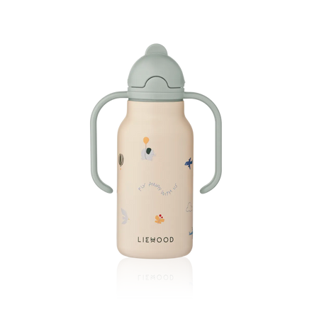 Liewood Kimmie RVS Drinkfles 250ml | Flying / Sandy