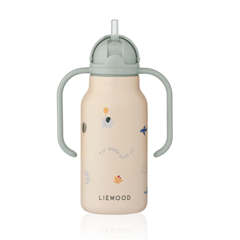 Liewood Kimmie RVS Drinkfles 250ml | Flying / Sandy