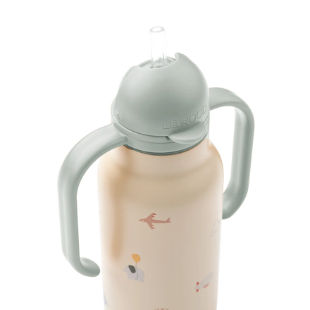 Liewood Kimmie RVS Drinkfles 250ml | Flying / Sandy