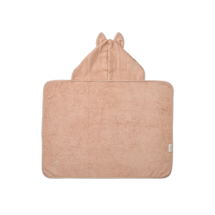 * Liewood Vilas Rabbit Baby Badcape | Pale Tuscany