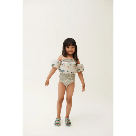 Liewood Darko Puddle Jumper Printed Zwemgordel | Sea Creature / Sandy