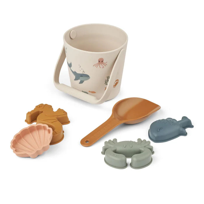 Liewood Beach Set Gilma | Sea Creature / Sandy