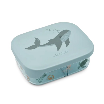 Liewood Arthur tritan lunchbox Sea Creature Sandy met drie vakjes