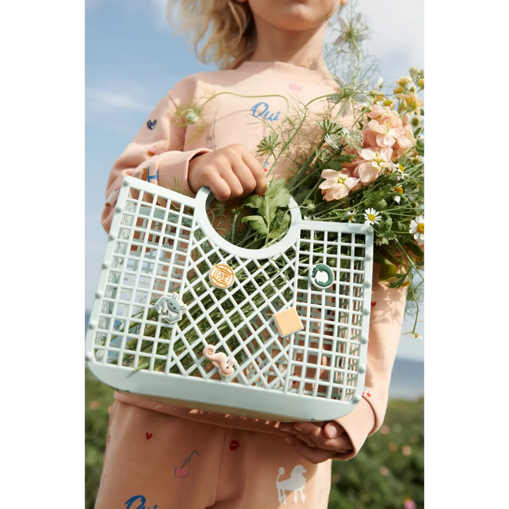 Liewood Samantha Basket Met Bedels | Light Peppermint