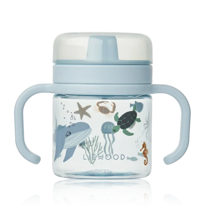 Liewood Kylo Tritan Sippy Cup 280ml | Sea Creature / Sandy