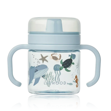 Liewood Kylo Tritan Sippy Cup 280ml | Sea Creature / Sandy