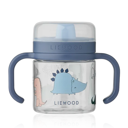 Liewood Kylo Tritan Sippy Cup 280ml | Dino roar / Sandy